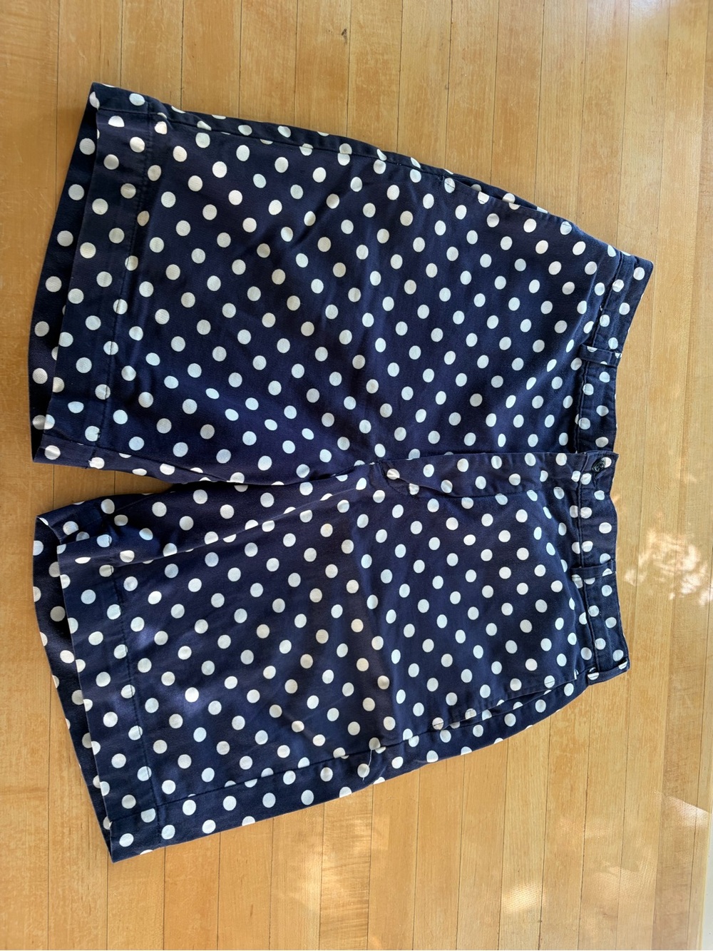 Vintage J.Crew Polka Dot Shorts — see all photos for one small flaw